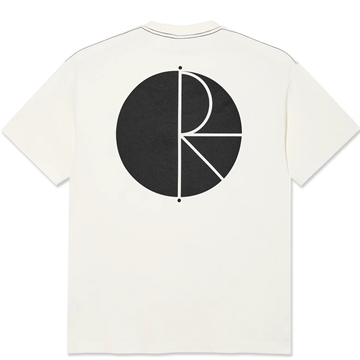 Polar Skate Co Contrast Tee Fill Logo Ivory / Black